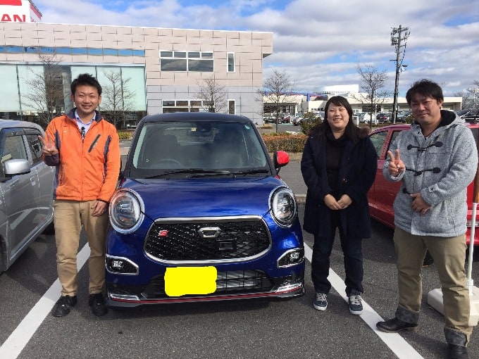 ☆ご納車おめでとうございます☆　福島県　郡山市　未使用車　ミニクル安積店01