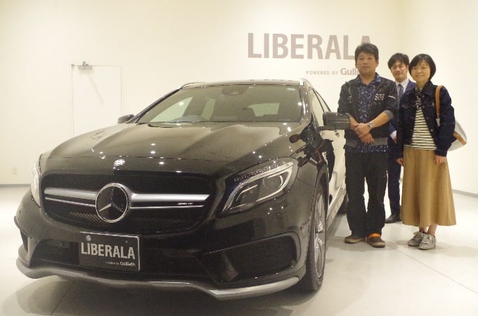 ☆ＡＭＧ ＧＬＡ４５ ４ＭＡＴＩＣ ご納車報告☆01