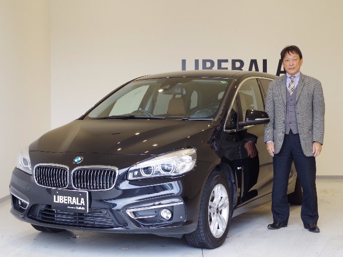 ☆ご納車報告☆　'15　 BMW 218d　グランツアラーラグジュアリー01