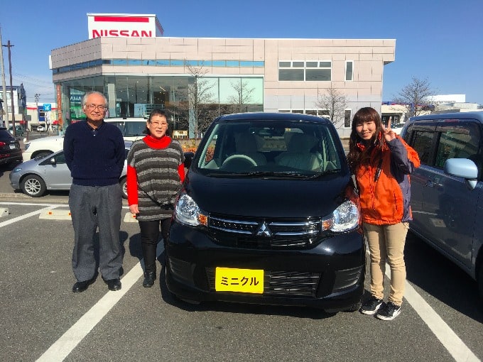 祝☆ご納車！ekワゴン！！【福島 郡山 軽自動車 ミニクル安積】01