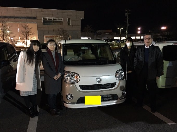 ムーヴキャンバス　☆御納車☆　ガリバーミニクル安積店　郡山市　軽自動車01