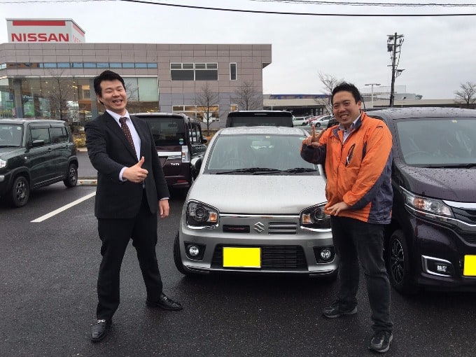 祝！アルトワークスご納車♪　【福島 郡山 軽自動車 ミニクル安積】01