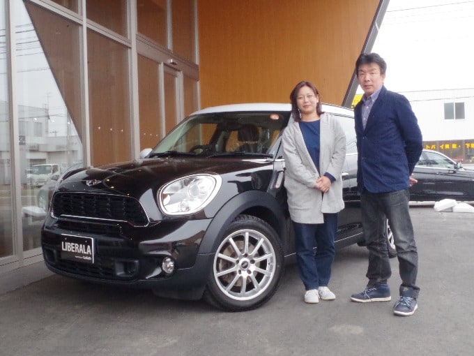 LIBERALA帯広から『　BMW  MINI  CROSSOVER　Cooper S 』ご納車報告01