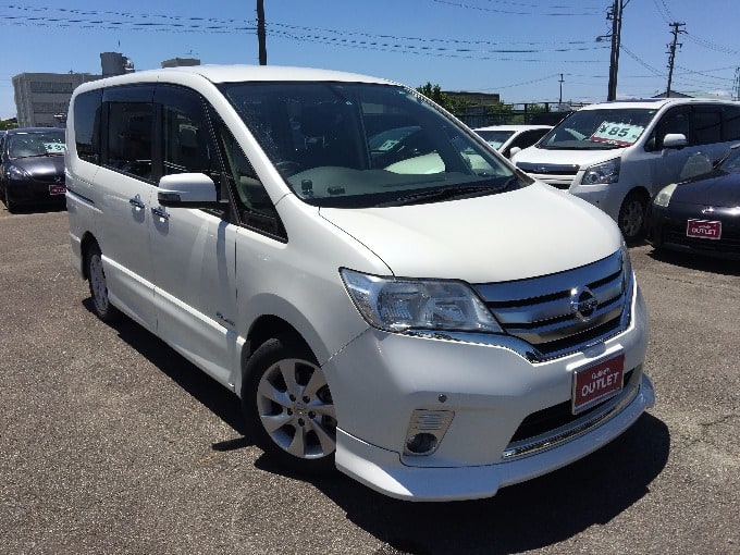 愛知県津島市中古車入荷情報　H24　日産　セレナハイウェイS G Sハイブリッド01