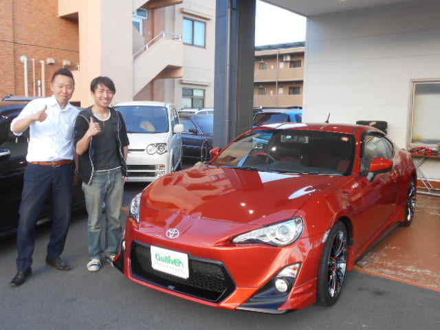 ワイスピ真っ青 トヨタ86納車 車買取販売ならガリバー那須塩原店のスタッフのつぶやき G 中古車のガリバー