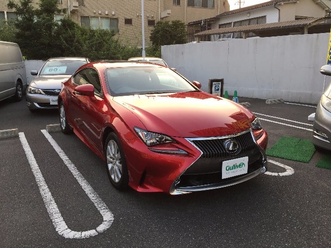 中古車おすすめ店 祝 レクサスrc納車 G ガリバー西川口店 お客様事例 購入 納車