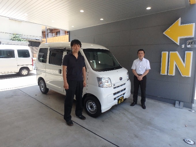 祝♪新車サンバーバン♪ご納車♪01