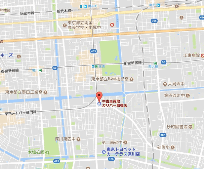 扇橋店へのアクセス01