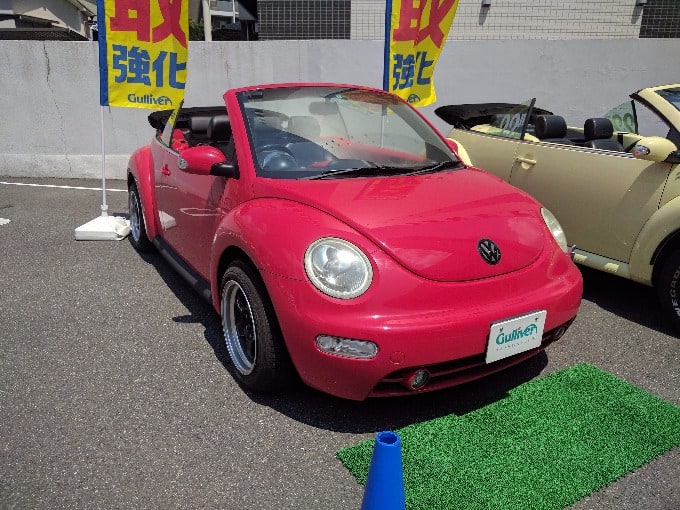 【中古車オススメ】フォルクスワーゲン　ニュービートル　カブリオレ01