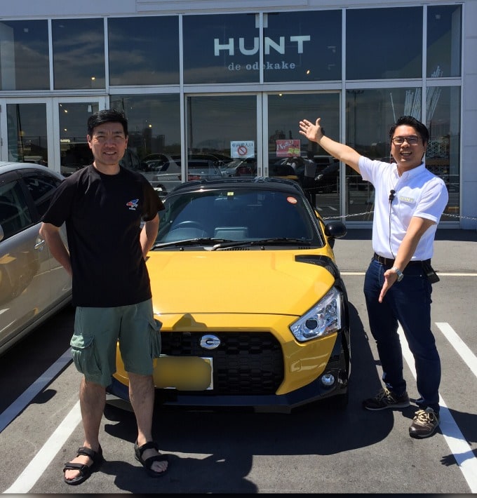 イオン常滑 Hunt常滑 コペン エクスプレイ ご納車 車買取販売ならhunt常滑のお知らせ Sc 中古車のガリバー