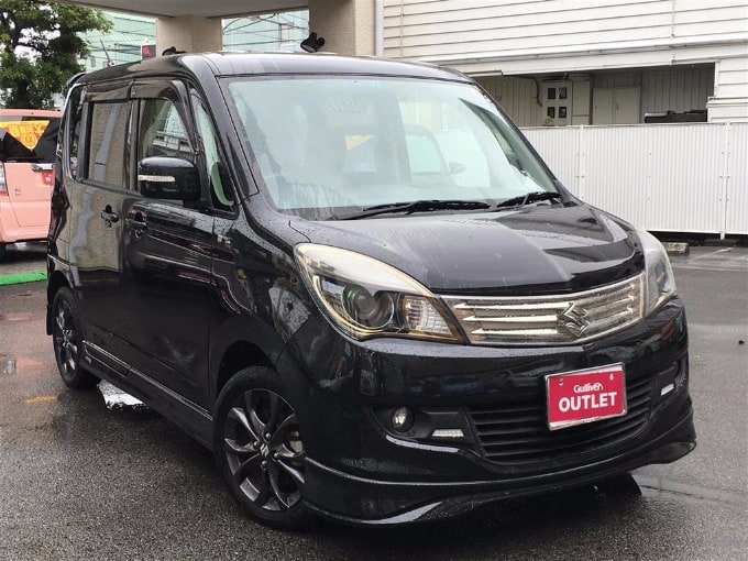 H25 スズキ ソリオ ブラック＆ホワイトⅡ　高知県 新鮮な中古車入庫しました！01