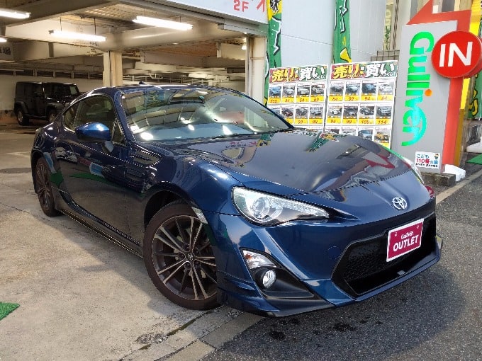 H25 トヨタ ８６ GT ギャラクシーブルーシリカ ３１千ｋｍ。車買取販売