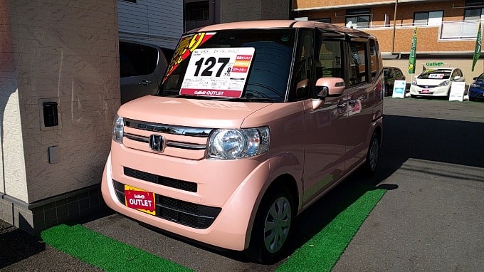 今大大大人気の軽自動車！NBOX！01