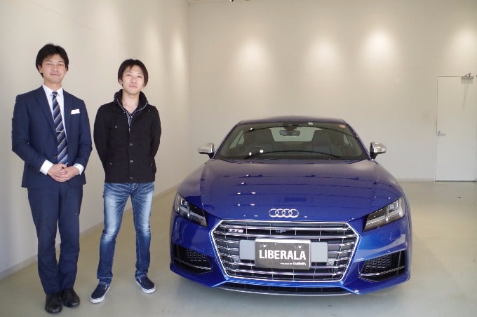 ご納車報告Audi TTSクーペ 2.0 TFSI クワトロ02