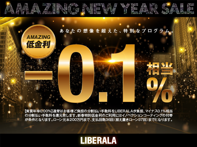 AMAZING NEW YEAR SALE もう間もなく終了！01