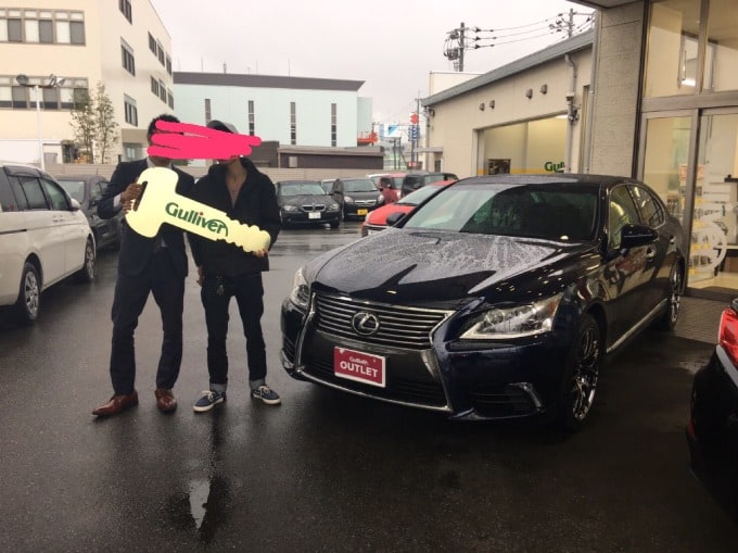 LS460ご納車致しました！！01