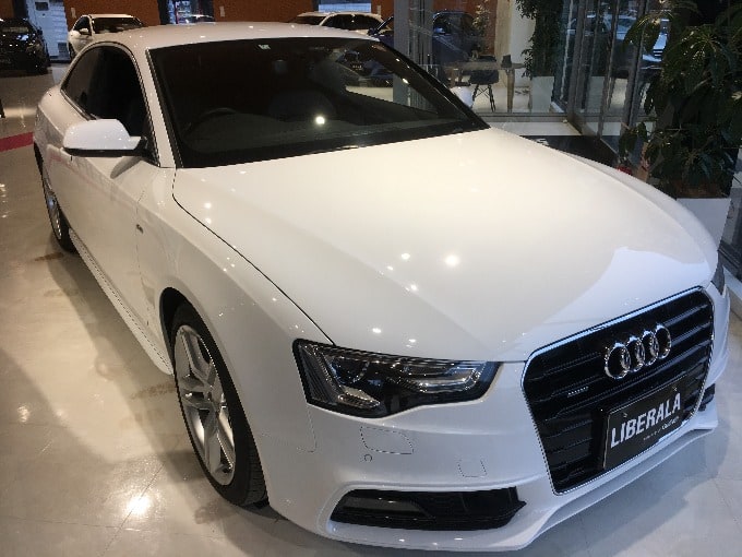 アウディ A5 2.0TFSI クワトロ S-line アシスタンスPKG入荷のご案内！01