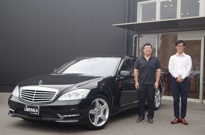 ご納車報告　Ｍ・ベンツ　Ｓ５５０Ｌ01