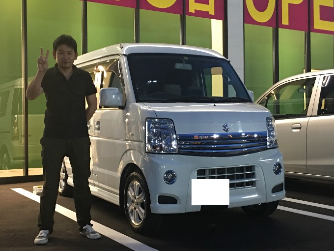 エヴリィワゴン納車させて頂きました！！！01