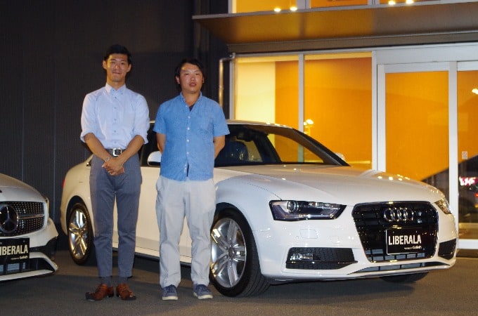 【ご納車のご報告】アウディ Ａ４をご納車させて頂きました01