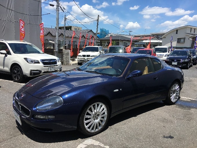 '02 マセラティ クーペ カンビオコルサ（ディーラー車）入荷!ご売却ありがとうございました!02