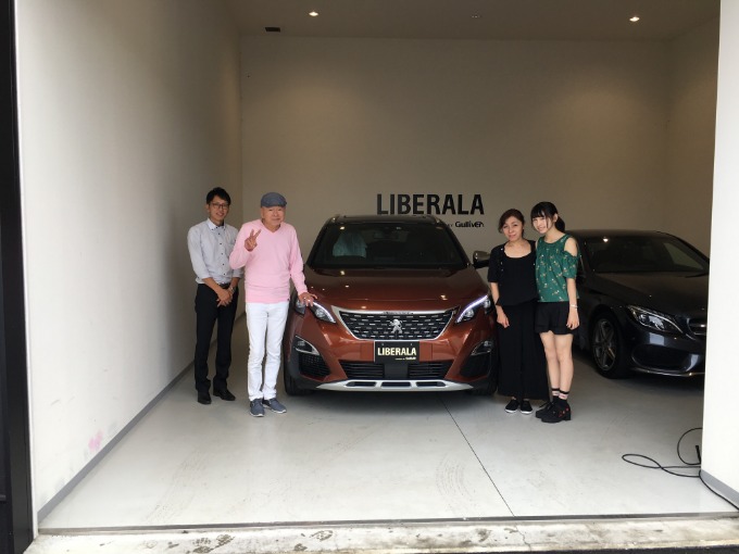 祝 ご納車報告プジョー3008 車買取販売ならリベラーラ岐阜の事例紹介 Lb 中古車のガリバー
