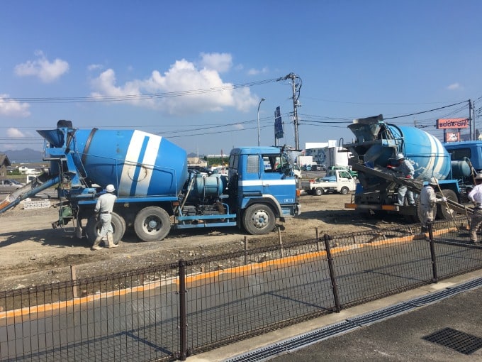 工事が進んでますね〜01