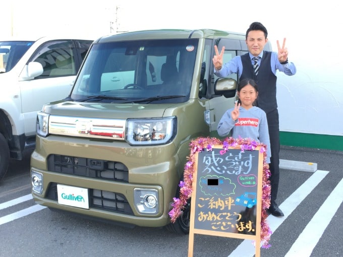 ダイハツ ウェイク ご納車をさせていただきました 車買取販売ならガリバー川内店の事例紹介 G 中古車のガリバー