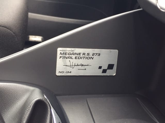 ★リベch★【ルノー・メガーヌR.S.273ファイナルエディション】LIBERALA/輸入車/福島県郡山市/中古車03