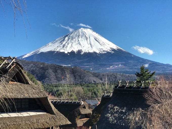 根場から見える富士山01