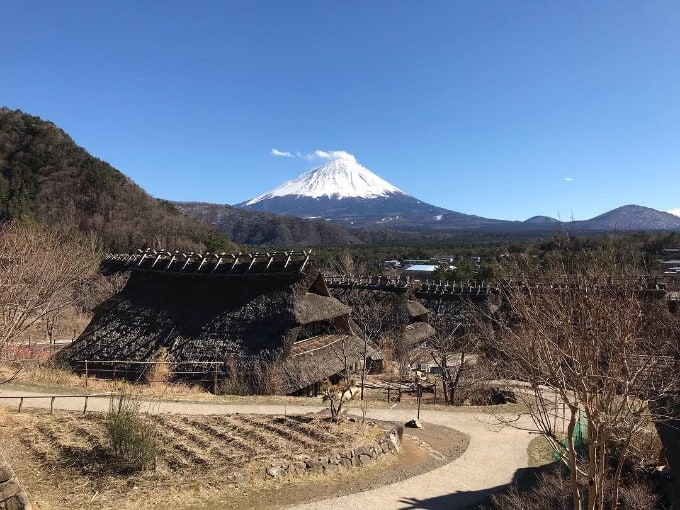 根場から見える富士山05