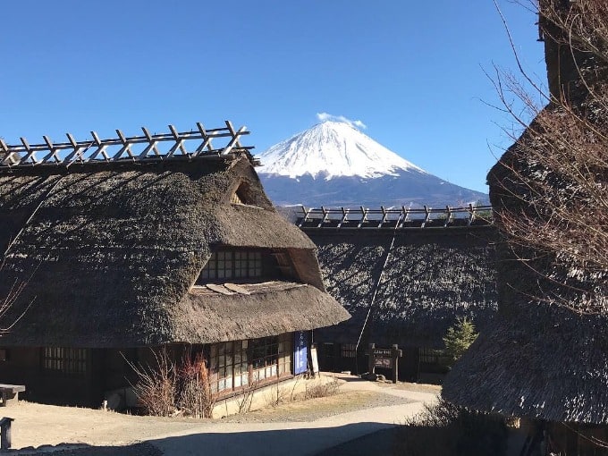 根場から見える富士山06