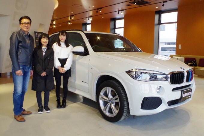 BMW X5 xDrive 35d Mスポーツご納車01