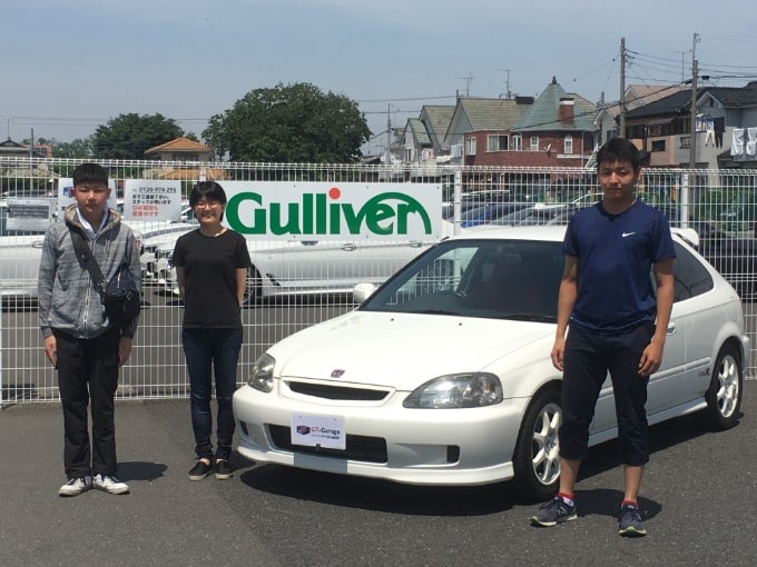 祝 シビックタイプr ご納車 車買取販売ならgt Garage Gulliverの事例紹介 Gt 中古車のガリバー