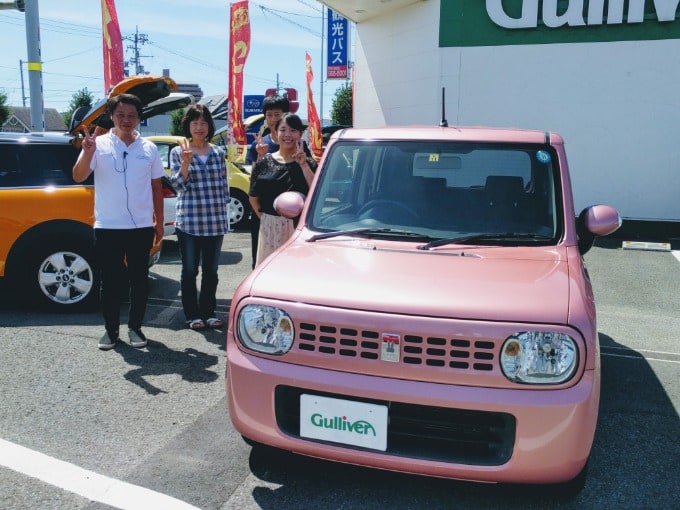 ラパン納車しました！！01