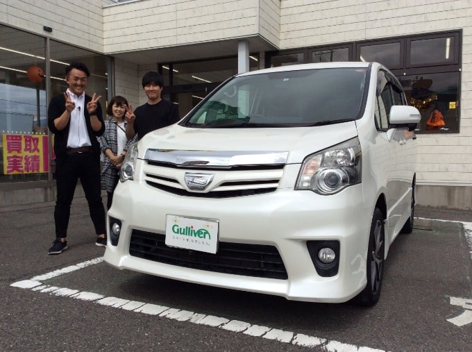 ご納車 ノア 車買取販売ならガリバー本宮店の事例紹介 G 中古車のガリバー