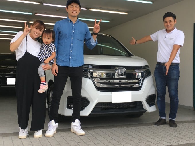 祝 御納車 H29ステップワゴンスパーダハイブリッド 車買取販売ならガリバー木更津店のスタッフのつぶやき G 中古車のガリバー