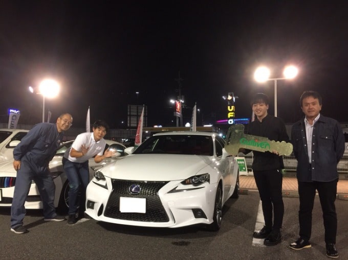日本が誇る高級車をご納車させていただきました 車買取販売ならガリバー鳥取南バイパス店の事例紹介 G 中古車の ガリバー