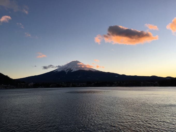 2020年　新年の富士山（河口湖より〜）01
