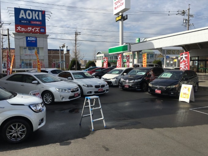 配置替えした展示車両をご覧ください！01