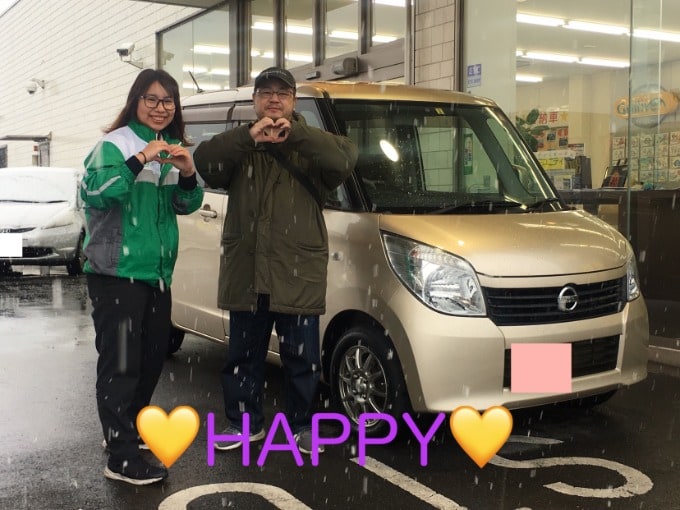 ☆.｡.:*☆ハーピーラブリー納車★日産ルークス☆.｡.:*☆01