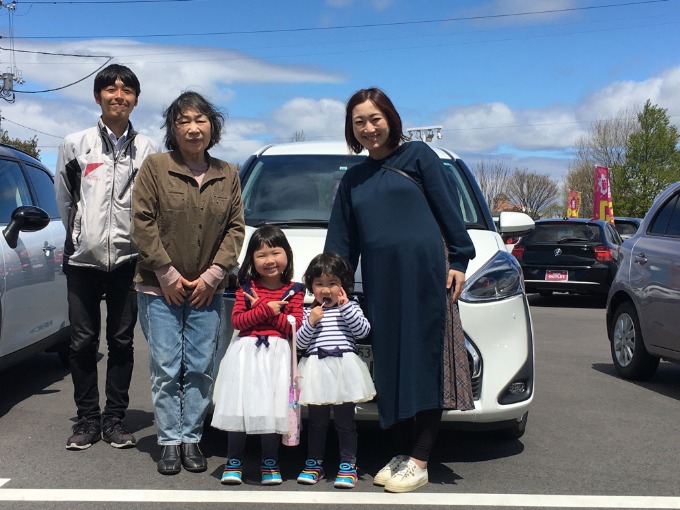 シエンタご納車報告❗️01