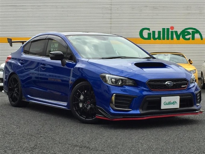 H30 スバル WRX STI S208 NBR チャレンジP カーボン トランク ウイング　8千キロ　6/16現在　展示中　728.1万01