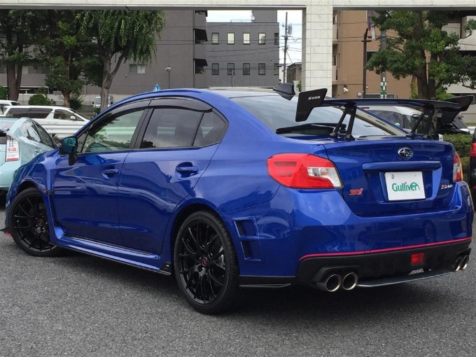 H30 スバル WRX STI S208 NBR チャレンジP カーボン トランク ウイング　8千キロ　6/16現在　展示中　728.1万02