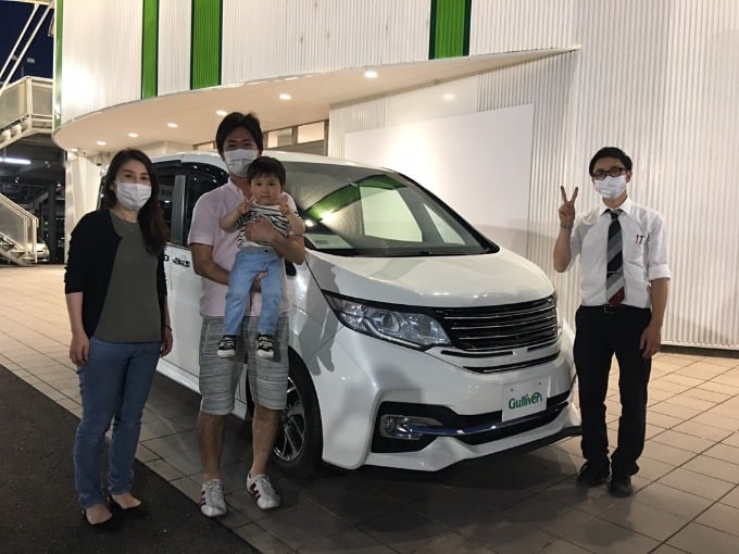 ステップワゴン　ご成約　おめでとう御座います!!01
