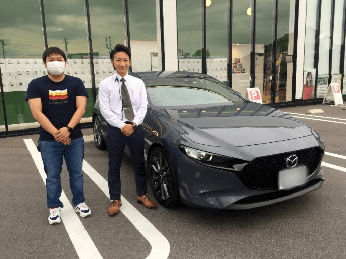 祝ご納車 マツダ３ 車買取販売ならガリバー21号可児店の事例紹介 G 中古車のガリバー