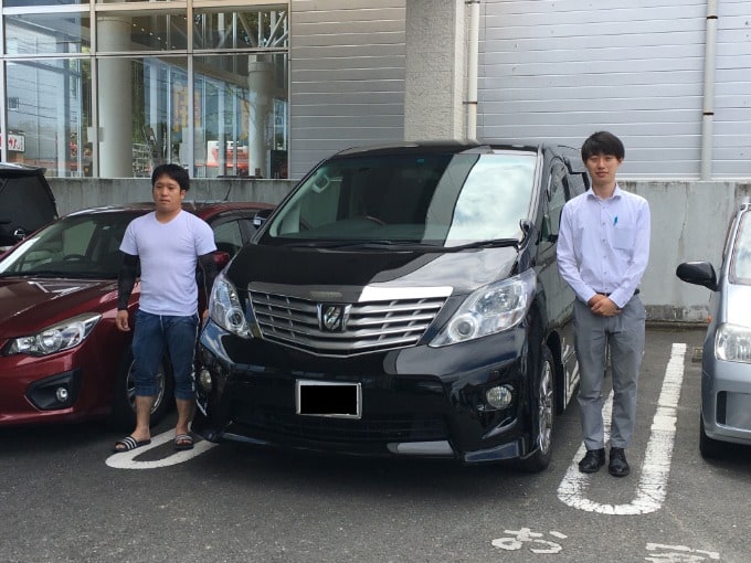 ご納車しました！！H22年式 アルファード 01