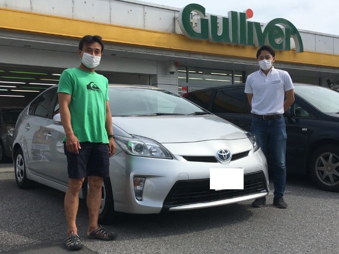 祝ご納車　トヨタ　プリウス01