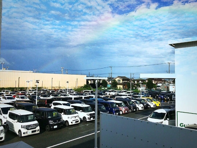 虹がでました♪4連休沢山のご来場有難うございましたっ(*^^*)01