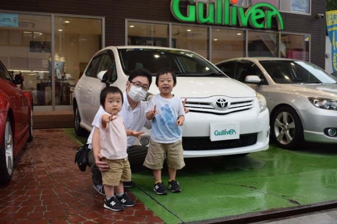 祝 ご納車 オーリス Rs 車買取販売ならガリバー武蔵小杉店の事例紹介 G 中古車のガリバー